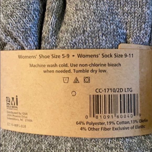 Clear creek women’s socks.  Set of 2. - Picture 3 of 7